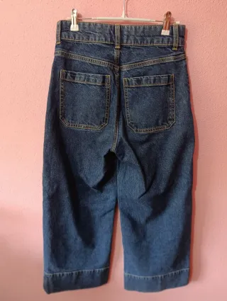 Pantalón culotte vaquero