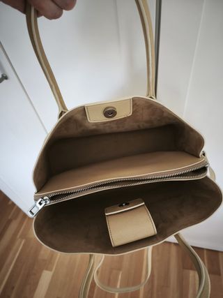 Bolso Bimba y Lola Beige Amarillo