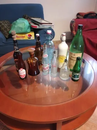 Lote di Bottiglie Antiche da Collezione