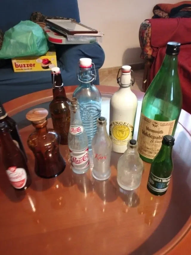 Lote di Bottiglie Antiche da Collezione