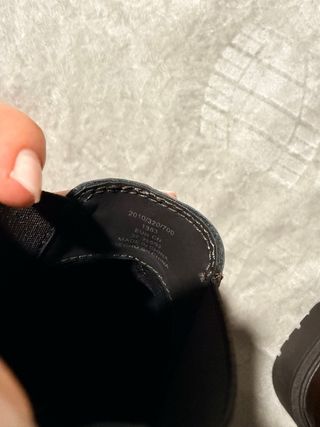 Botines Chelsea Zara Talla 39 Marrones