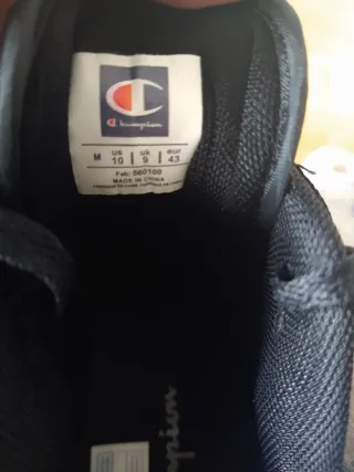 Zapatillas Champion Negras