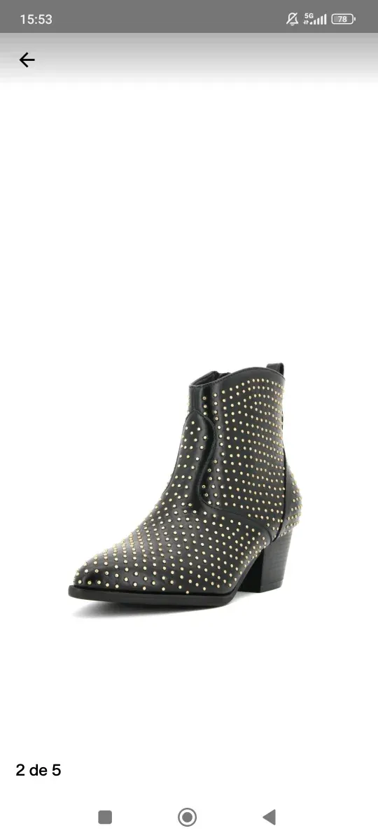 Botas Guess footwear drees Tachuelas Negra