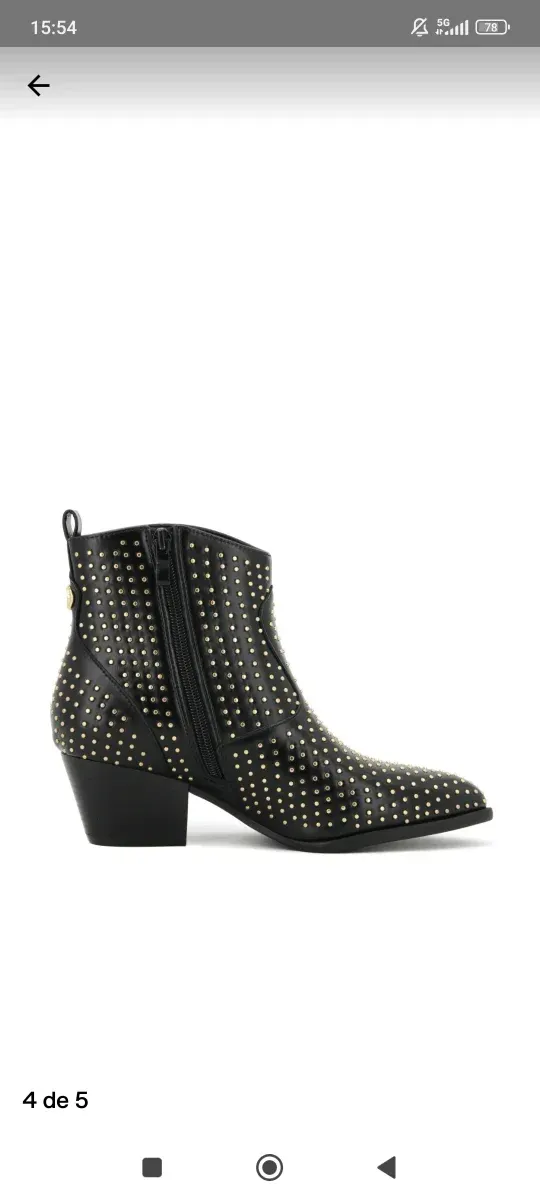 Botas Guess footwear drees Tachuelas Negra