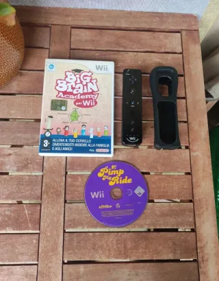 Giochi Wii Big Brain Academy e Pimp My Ride