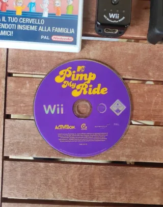 Giochi Wii Big Brain Academy e Pimp My Ride