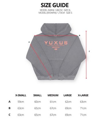 Sudadera YUXUS Gris