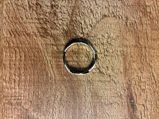 Anillo Swarovski Plateado nuevo