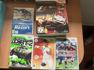 Pack 4 Juegos Wii: F1 2009, PES 2010, Dirt 2, Wii