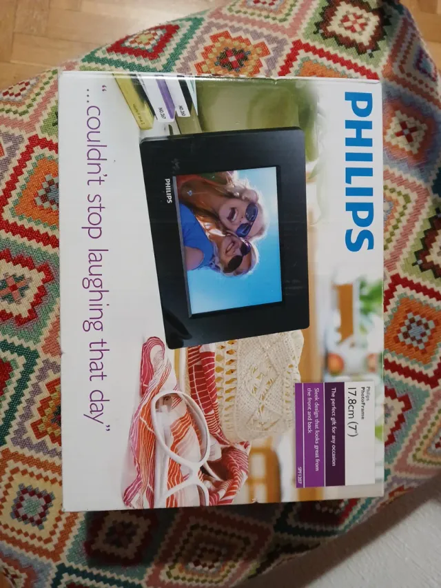 Marco fotos digital Philips 17.8cm (7") SPF1207