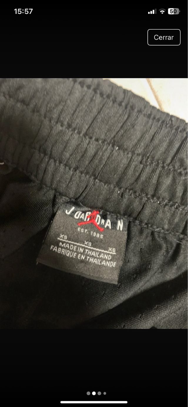 Pantalón corto Jordan negro