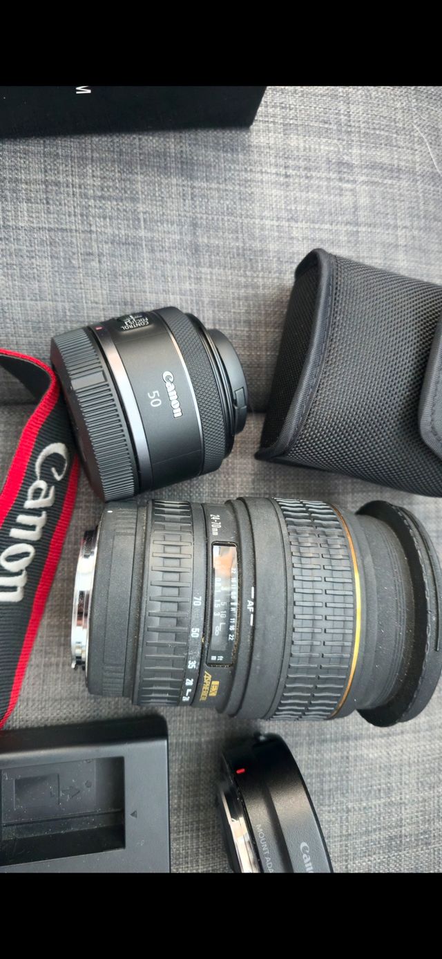 Canon EOS R Cámara + Lentes y Accesorios