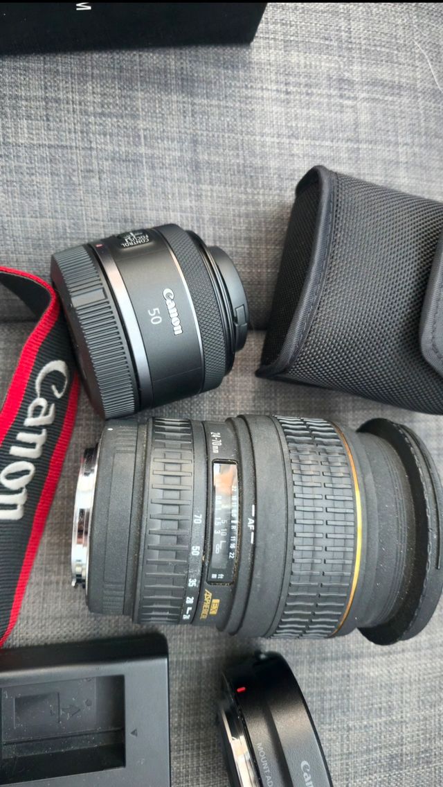 Canon EOS R Cámara + Lentes y Accesorios
