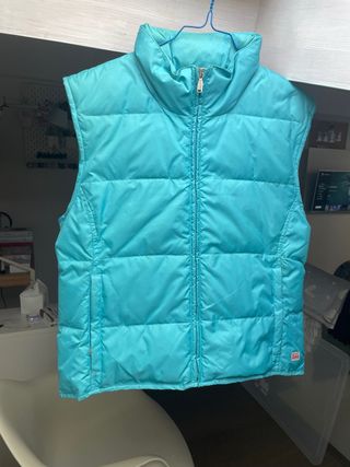 Gilet imbottito Gas donna taglia M vintage azzurro