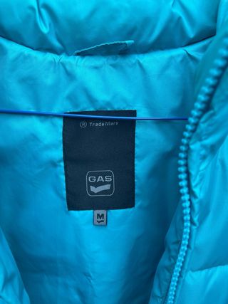 Gilet imbottito Gas donna taglia M vintage azzurro