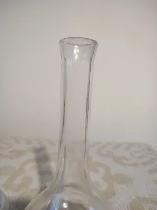 Coppia Vasetti Vetro Trasparente