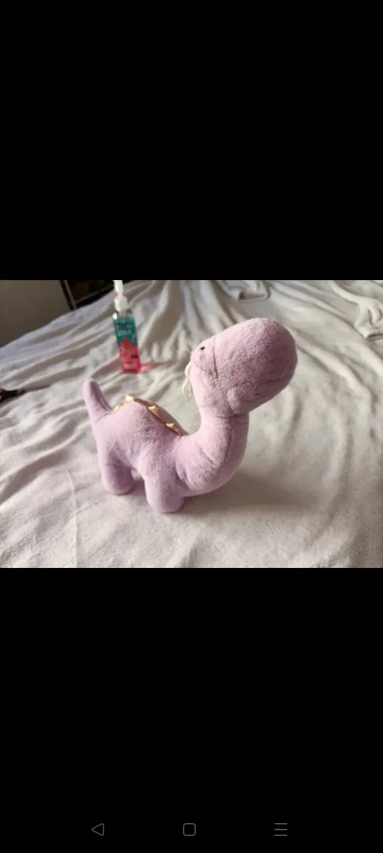 Peluche Dinosaurio Morado