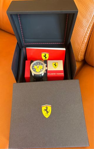 Orologio Ferrari Originale Cronografo Ronda 5050.c
