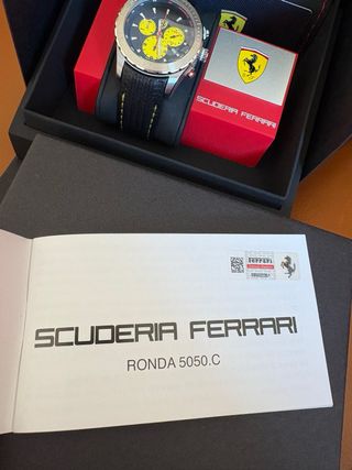 Orologio Ferrari Originale Cronografo Ronda 5050.c