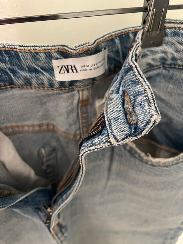 Falda vaquera Zara Talla M