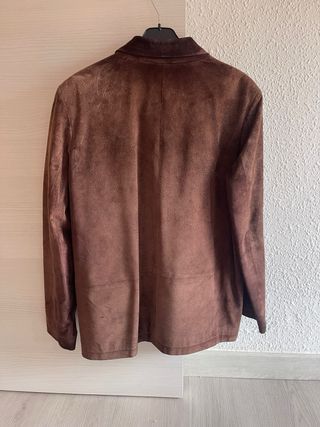 Chaqueta AMATO Mujer Ante Marrón