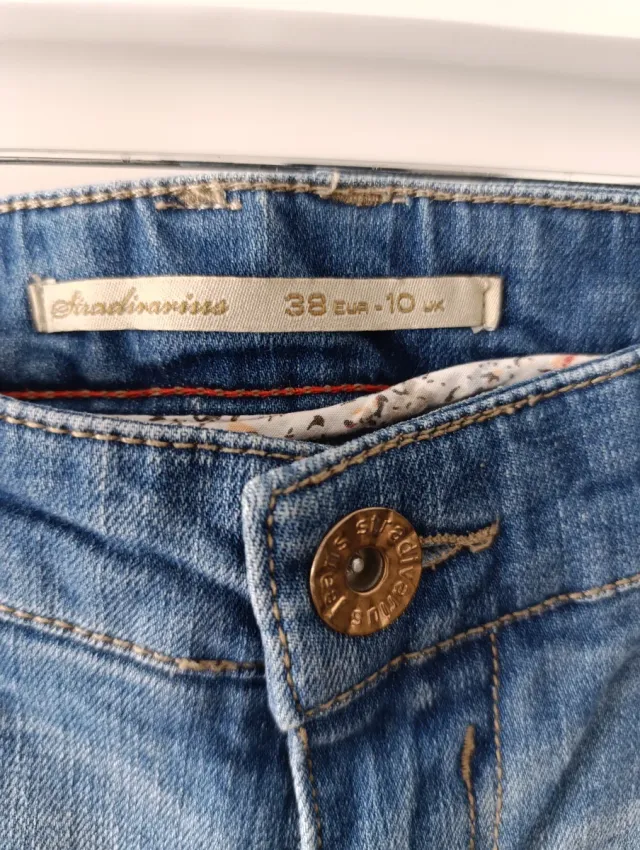 Vaqueros mujer desgastados