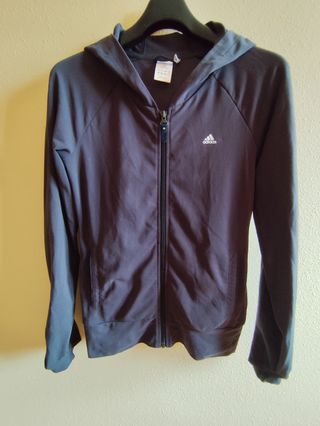 2 Chaquetas ADIDAS Blanca y gris Talla M