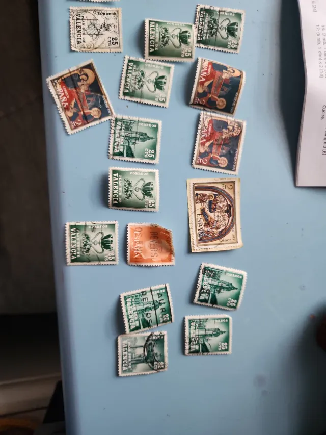 Lote de sellos de España