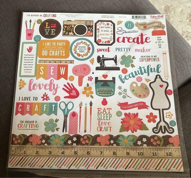 Papel de scrapbooking Echo Park