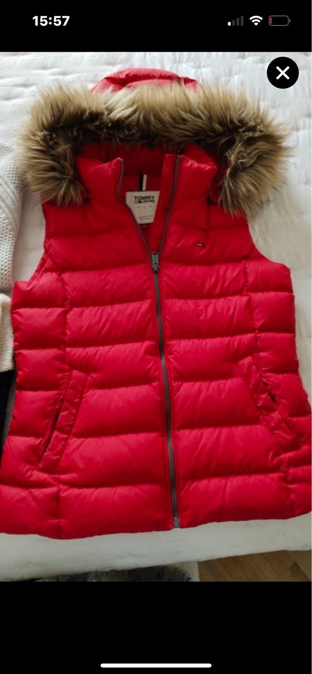 Chaleco Tommy Hilfiger Rojo