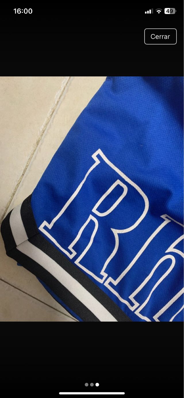 Pantalón corto Rhude azul