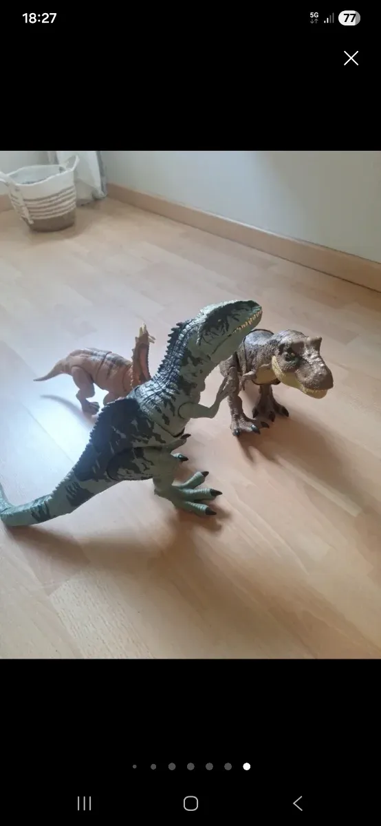 Colección 3 Dinosaurios Juguete