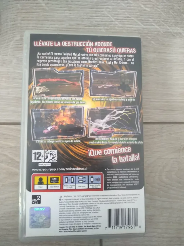 Twisted Metal Head-On PSP