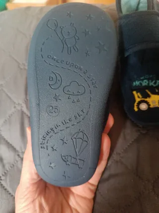 Sneakers bambino trattore blu