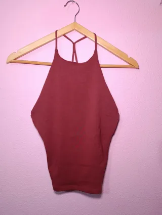 Camiseta tirantes roja