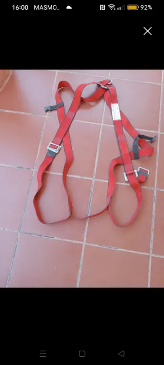 Arnés de seguridad para construcción