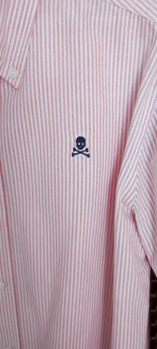 Camisa rayas Oxford Scalpers Talla 39