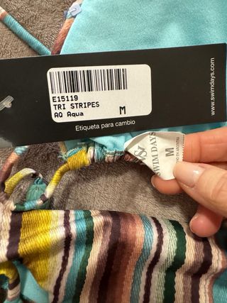 Bikini Swim Days Azul y Multicolor