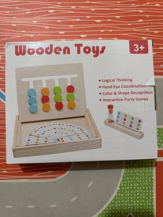 Juego de lógica Wooden Toys 3+