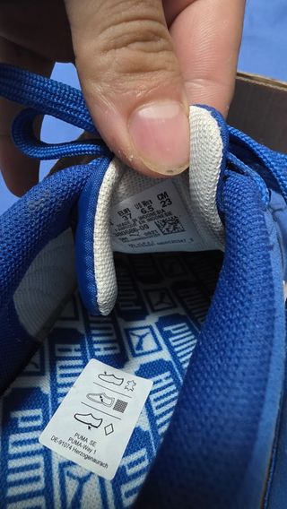 Puma Suede Mujer Talla 37 Azul