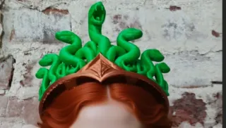 Tiara Medusa Disfraz Carnaval