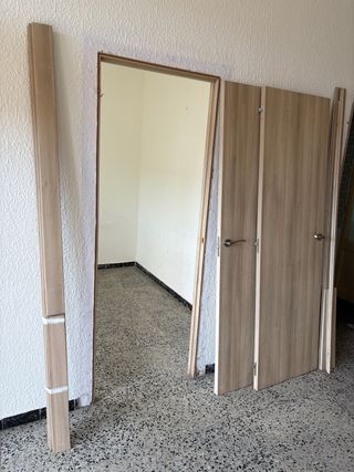 Puertas de madera.