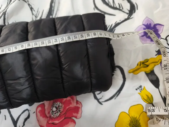 Abrigo acolchado reversible mujer