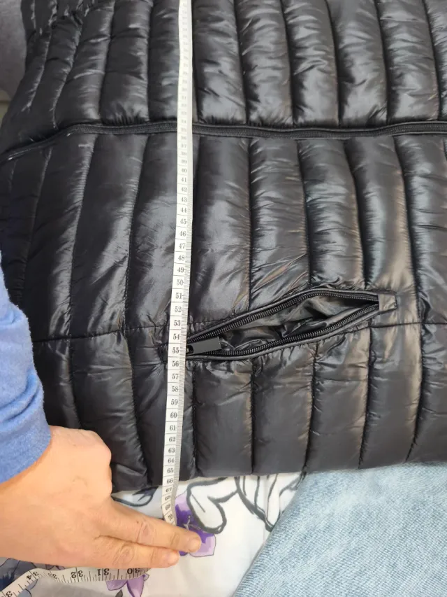 Abrigo acolchado reversible mujer