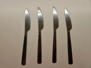 Set 4 Coltelli da Tavola Ikea Acciaio