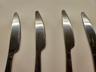 Set 4 Coltelli da Tavola Ikea Acciaio