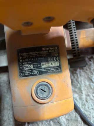 Sierra de calar eléctrica