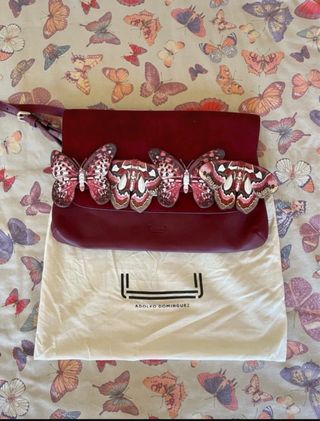 Bolso piel Adolfo Domínguez nuevo