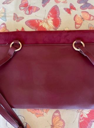 Bolso piel Adolfo Domínguez nuevo