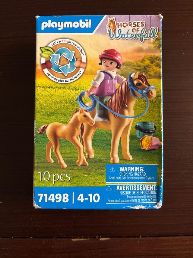 Playmobil 71498 Caballos de Cascada